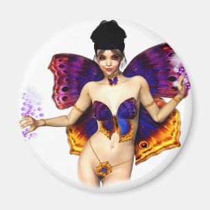 Imán Frigorífico de mariposa