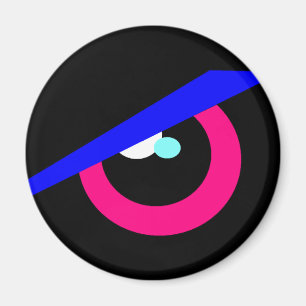 Imán FRIGORÍFICO DE MONSTRUO (Ojo Loco 2)