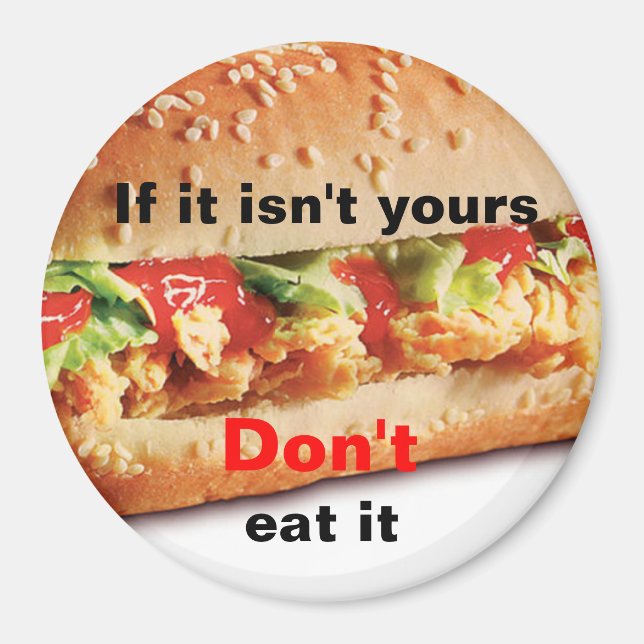 Imán Frigorífico de oficina (Frente)