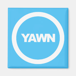 Imán Frigorífico Dorm azul en polvo