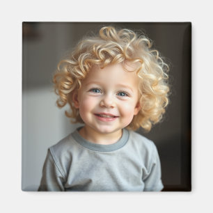 Imán Frigorífico fotográfico para niños personalizado