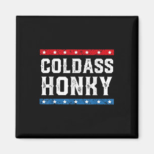 Imán Frío de la camiseta de Honky Frío Novella sarcásti