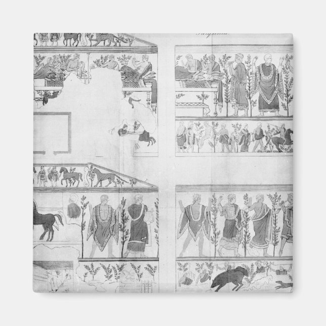 Imán Frisa de la Grotto della Querciola (Frente)