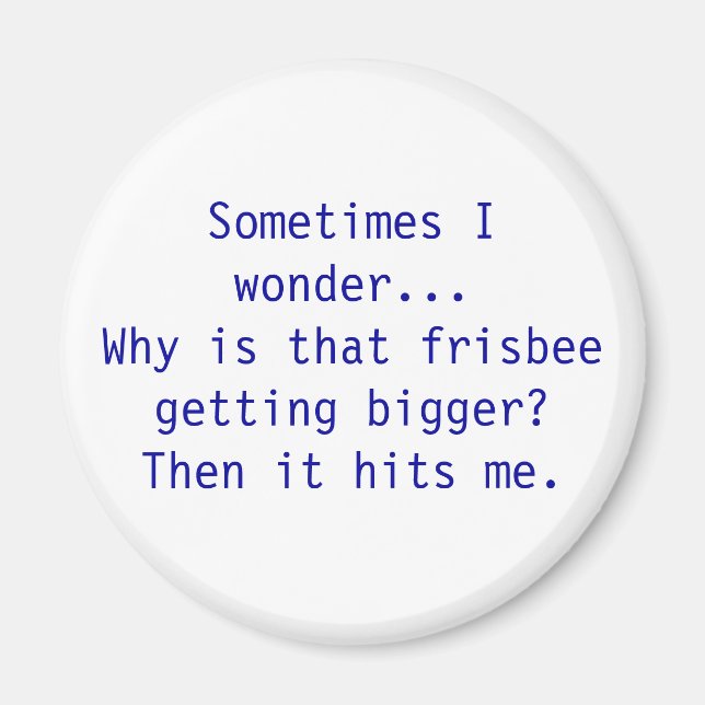 Imán Frisbee (Frente)