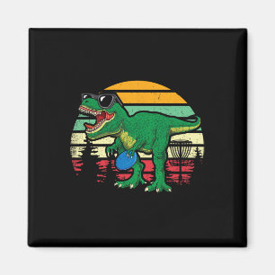 Imán Frisbees Dino T Rex Dinosaurio Lindo Niños Disc G