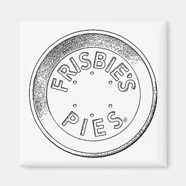 Imán Frisbie Pie Tin (Frente)