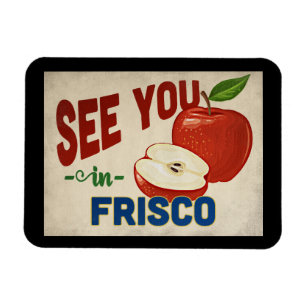 Imán Frisco Texas Apple - Viajes de época