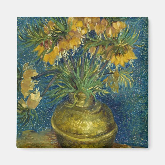 Imán Fritarios imperiales en una vara de cobre, 1886 (Frente)