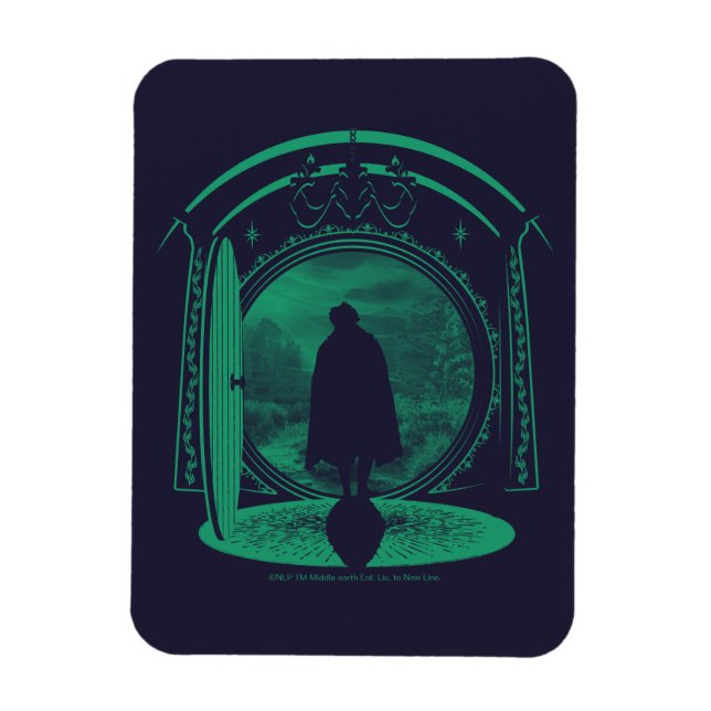 Imán FRODO™ Leaving THE SHIRE™ Silhouette (Vertical)