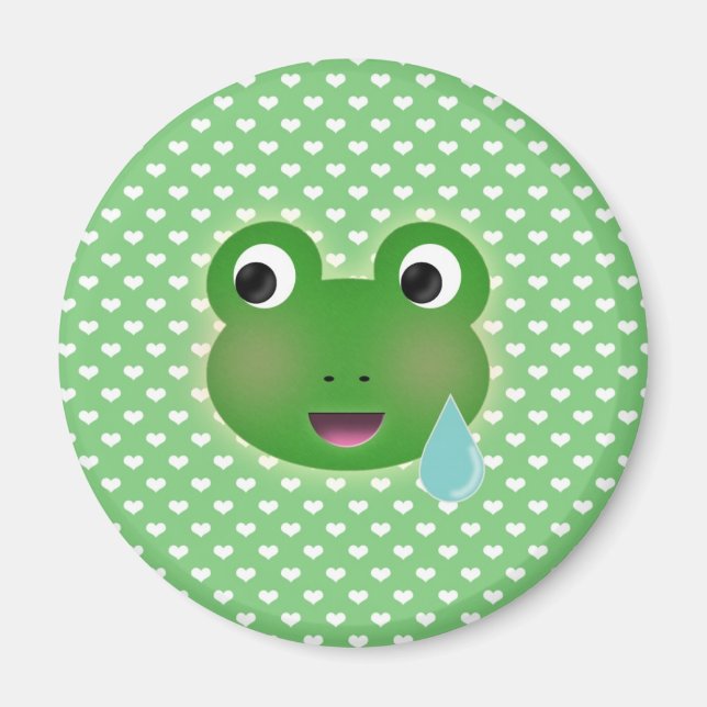 Imán Frog Kawaii (Frente)