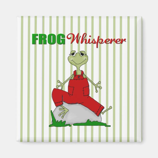 Imán Frog Whisperer (Frente)