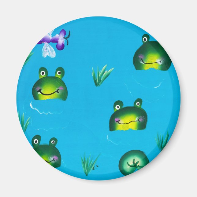 Imán FROGGIE POND Magnet (Frente)