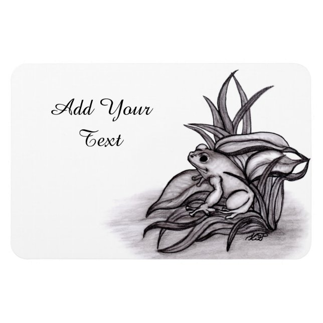 Imán Froggy , Agrega tu texto (Horizontal)