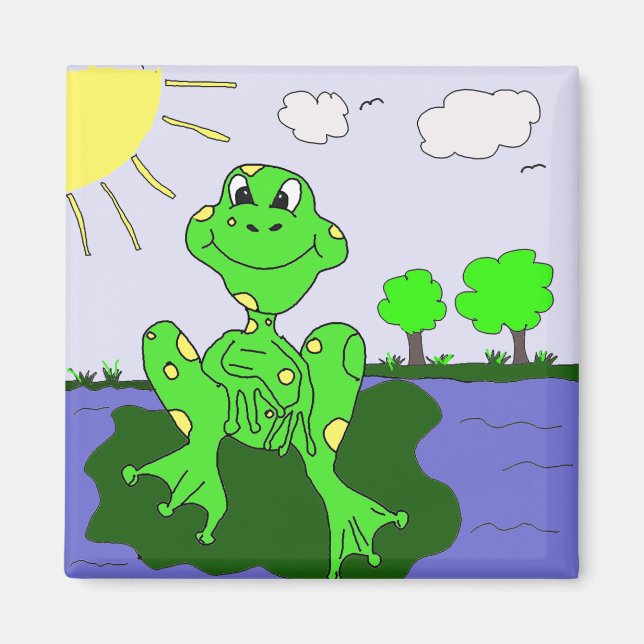 Imán frogípico (Frente)