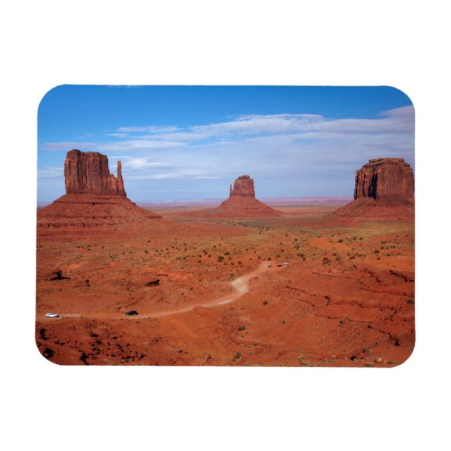 Imán frontera de Utah y Arizona, Nación Navaja, Monumen (Horizontal)