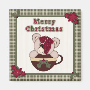 Imán Frontera del modelo de la tela escocesa del