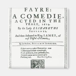 Imán Frontispiece a 'Bartholomew Fair