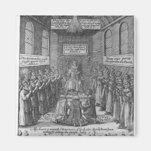 Imán Frontispiece a la "voz Regis" por Thomas Scott