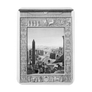 Imán Frontispiece al volumen 1 de la descripción del `