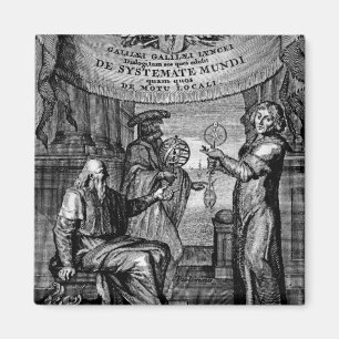 Imán Frontispiece de 'Dialogus De Systemate Mundi'
