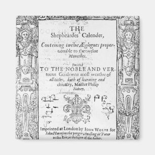 Imán Frontispiece 'del Shepeards Calendar