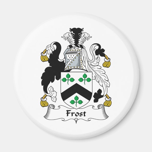 Imán Frost Family Crest (Frente)
