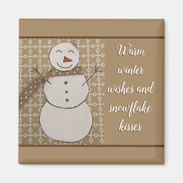 Imán Frosty Fun Snowman Magnet