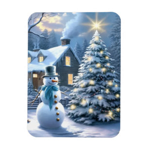 Imán Frosty y sus mágicos Navidades