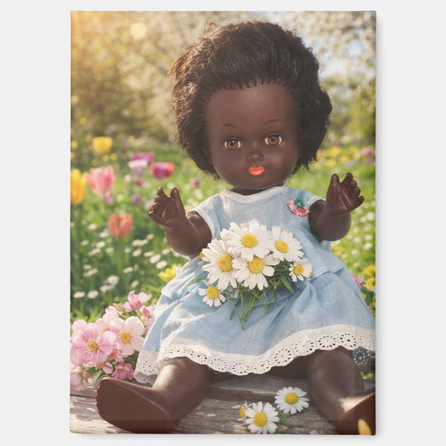 Imán Frühlingszauber & Gänseblümchen-Glück Magnet (Anverso)