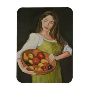 Imán Fruit Lady Art Flexible Magnet