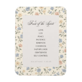 Imán Fruit of the Spirit Galatians 5:22–23 Bible Verse 