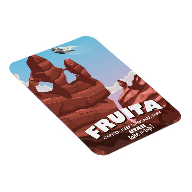 Imán Fruita Capitol Reef Parque Nacional Utah (Lado Derecho)