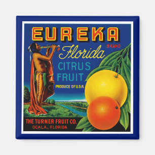 Imán Fruta cítrica de Eureka la Florida