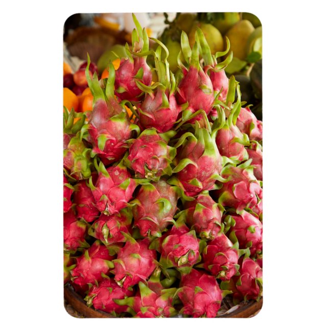 Imán Fruta del Dragón | Mercado de Can Duoc (Vertical)