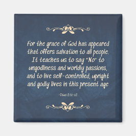 Imán Fruta del espíritu - autocontrol