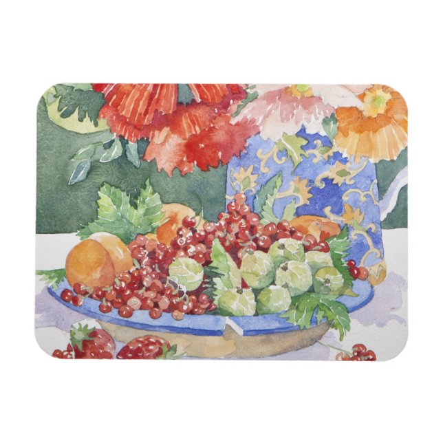 Imán Fruta en un plato 2014 (Horizontal)