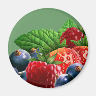 Imán Fruta mezclada