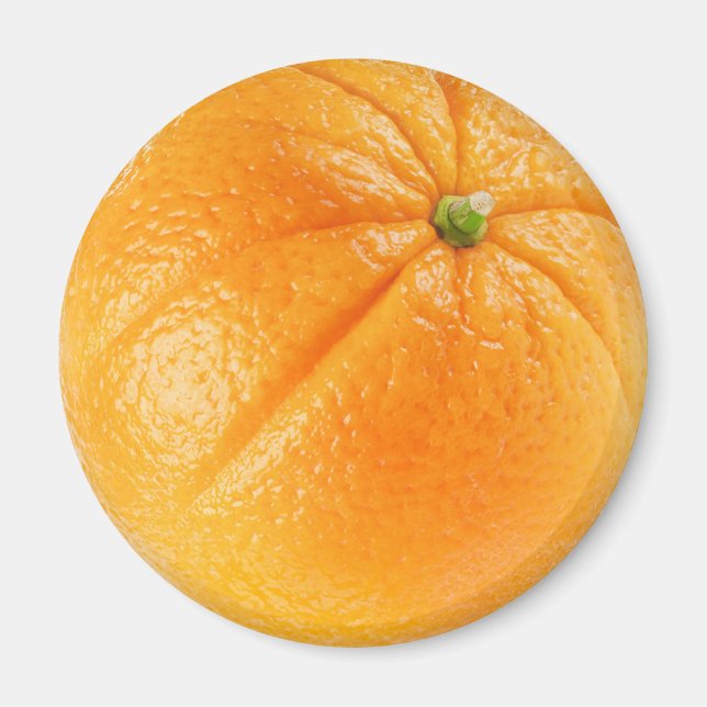 Imán fruta naranja (Frente)