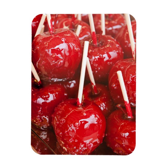 Imán Fruta recubierta de caramelo en el Festival de la  (Vertical)