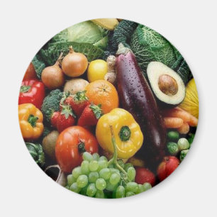 IMÁN FRUTA Y VERDURAS