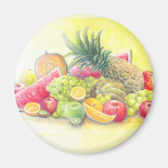 Imán Frutas felices (Frente)