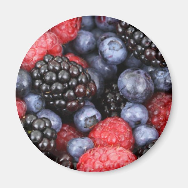 Imán Frutas forestales (Frente)