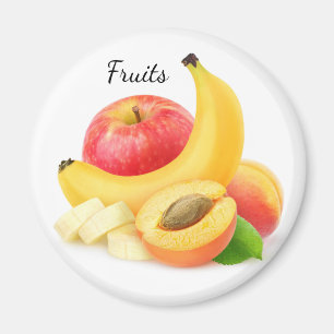 Imán Frutas frescas