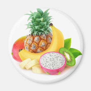 Imán Frutas tropicales