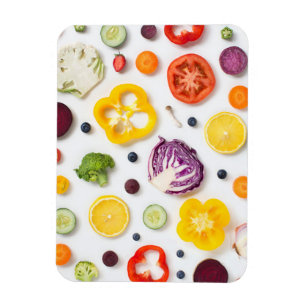 Imán Frutas y verduras