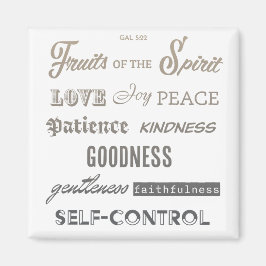 Imán Frutos del espíritu