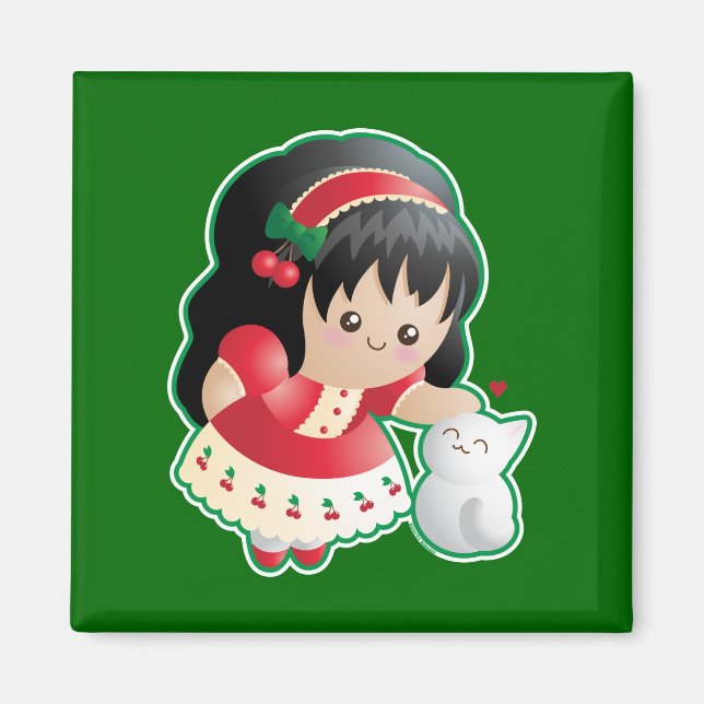 Imán Frutos del Espíritu: Amabilidad (Frente)