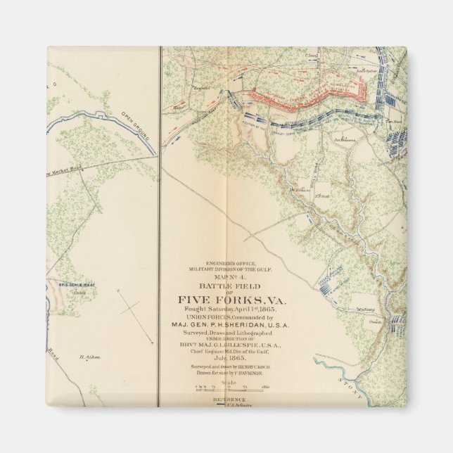 Imán Ft BradyFt Burnham Cinco Horquillas (Frente)