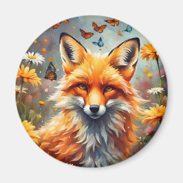 Imán Fuchs auf der Wiese