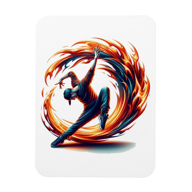 Imán Fuego callejero de ruptura con energía urbana (Vertical)